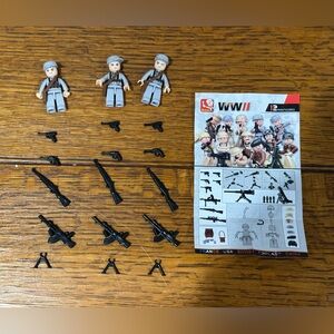 Lego WWII figures